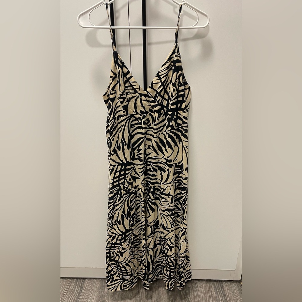 Tank Midi Zebra Dress